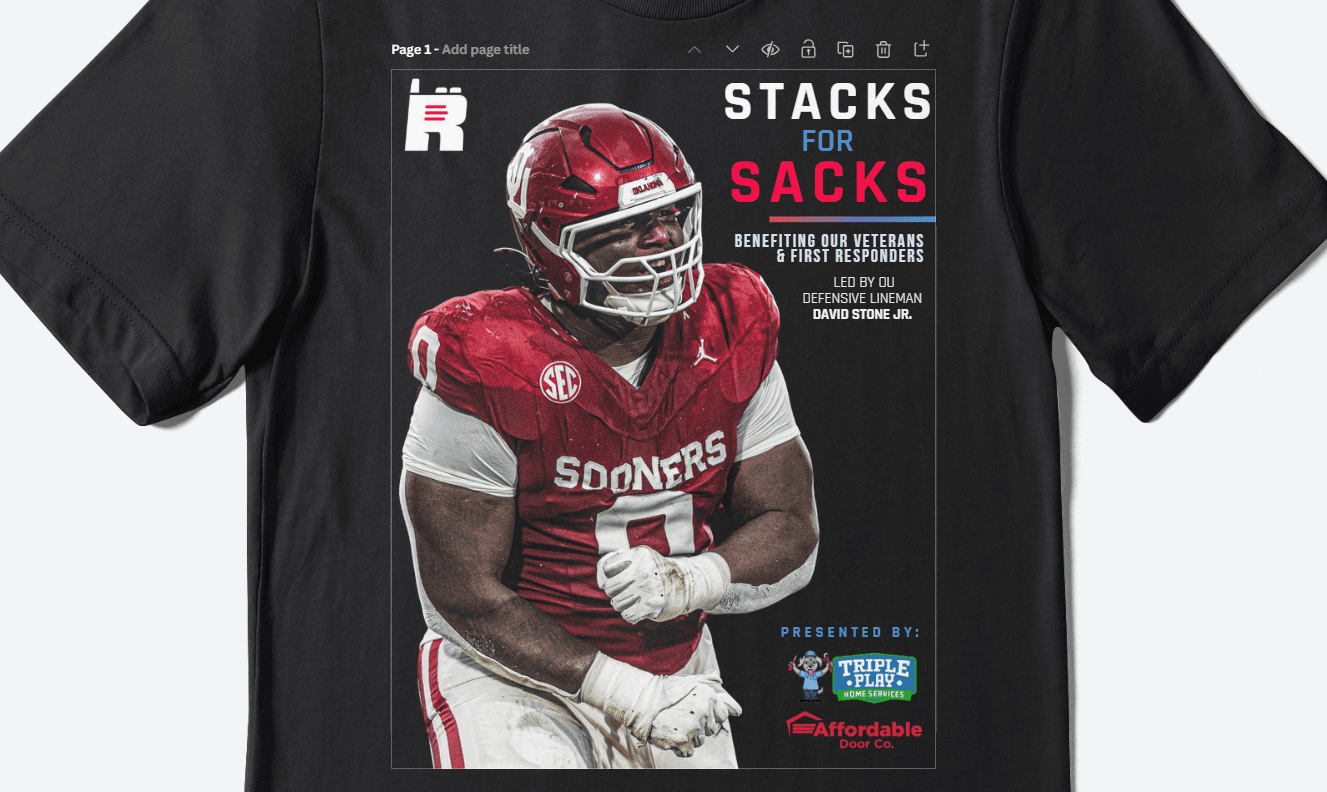 Official Stacks for Sacks Tee